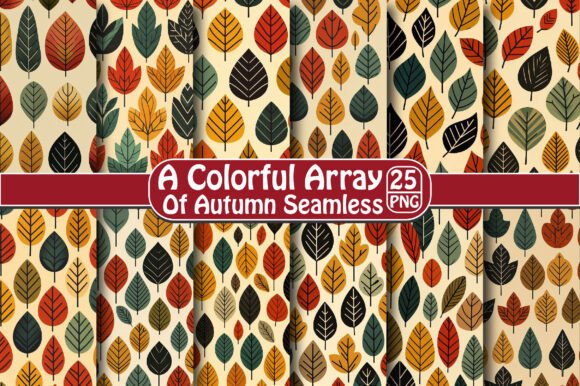 A Colorful Array of Autumn Seamless