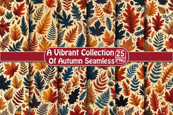 A Vibrant Collection of Autumn Seamless