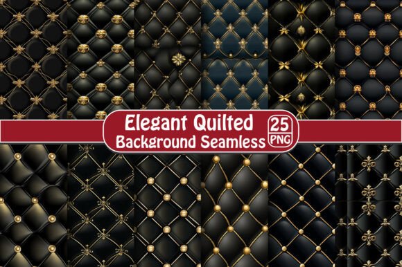 Elegant Quilted Background Seamless: A Versatile Design for Creative Projects