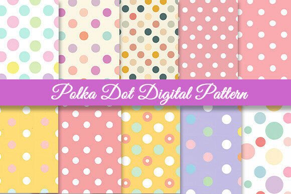 Polka Dot Digital Pattern: A Versatile Tool for Modern Design Workflows
