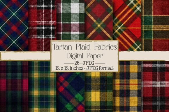Tartan Plaid Pattern Fabrics: A Versatile Design for Creative Projects